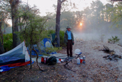 Early Morning Campsite